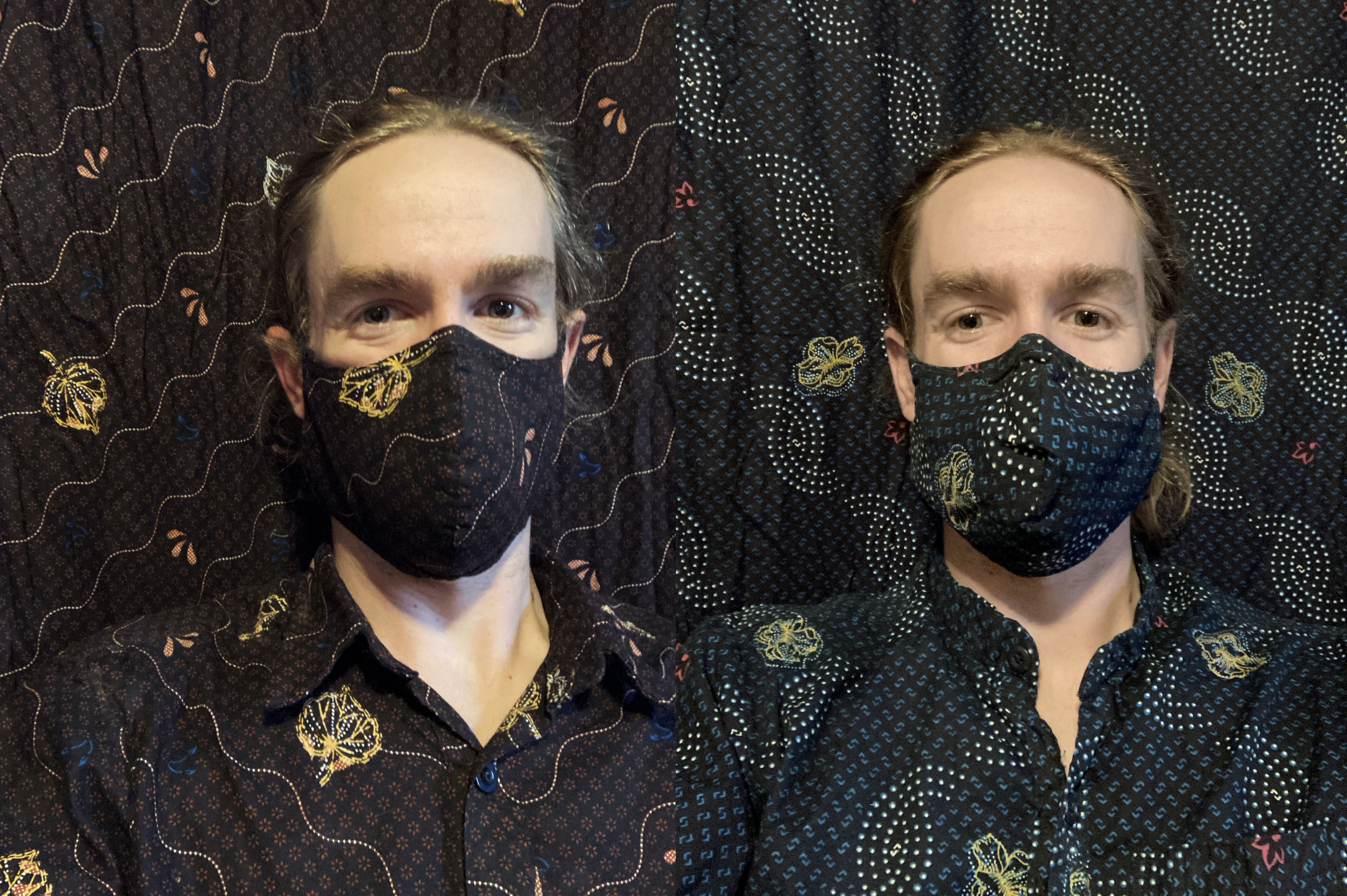 Made a couple of matching curtains too, just for fun. 