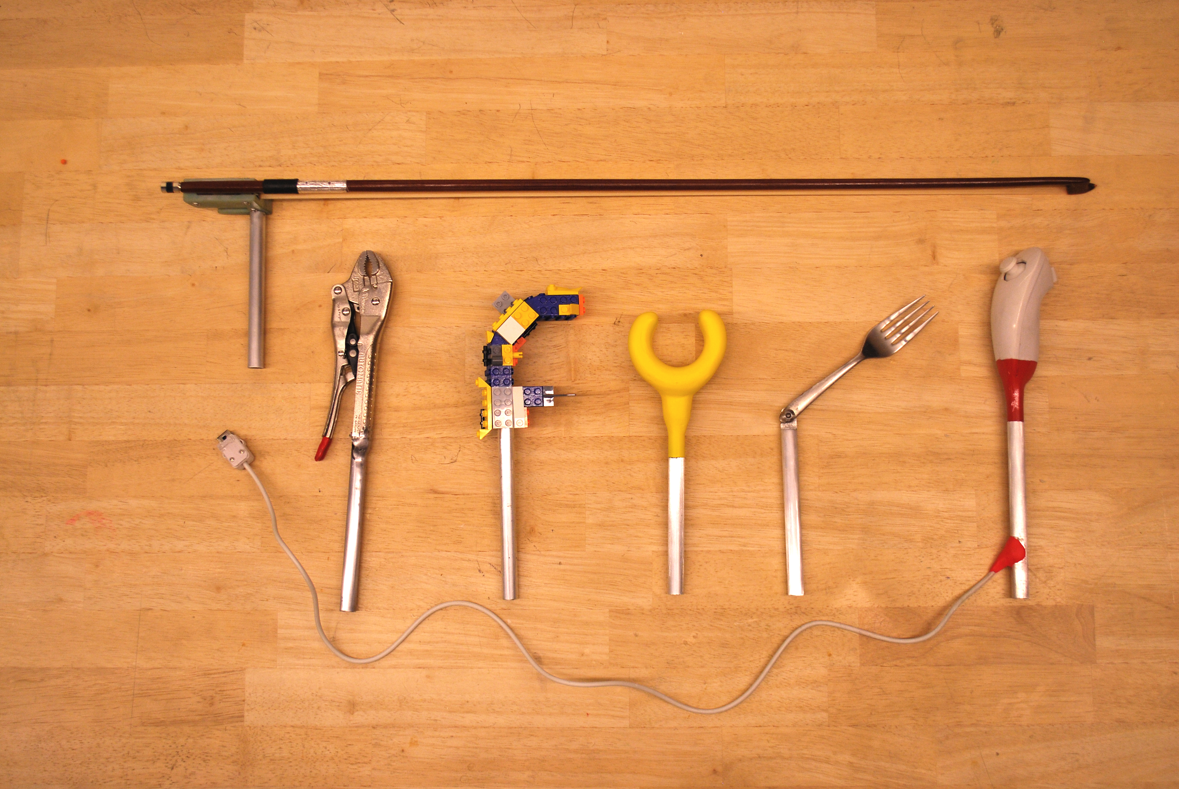 Payton was randomly assigned the violin in the school band but is unable to play with one hand. The Violin bow attachment will allow them to play in the band. 