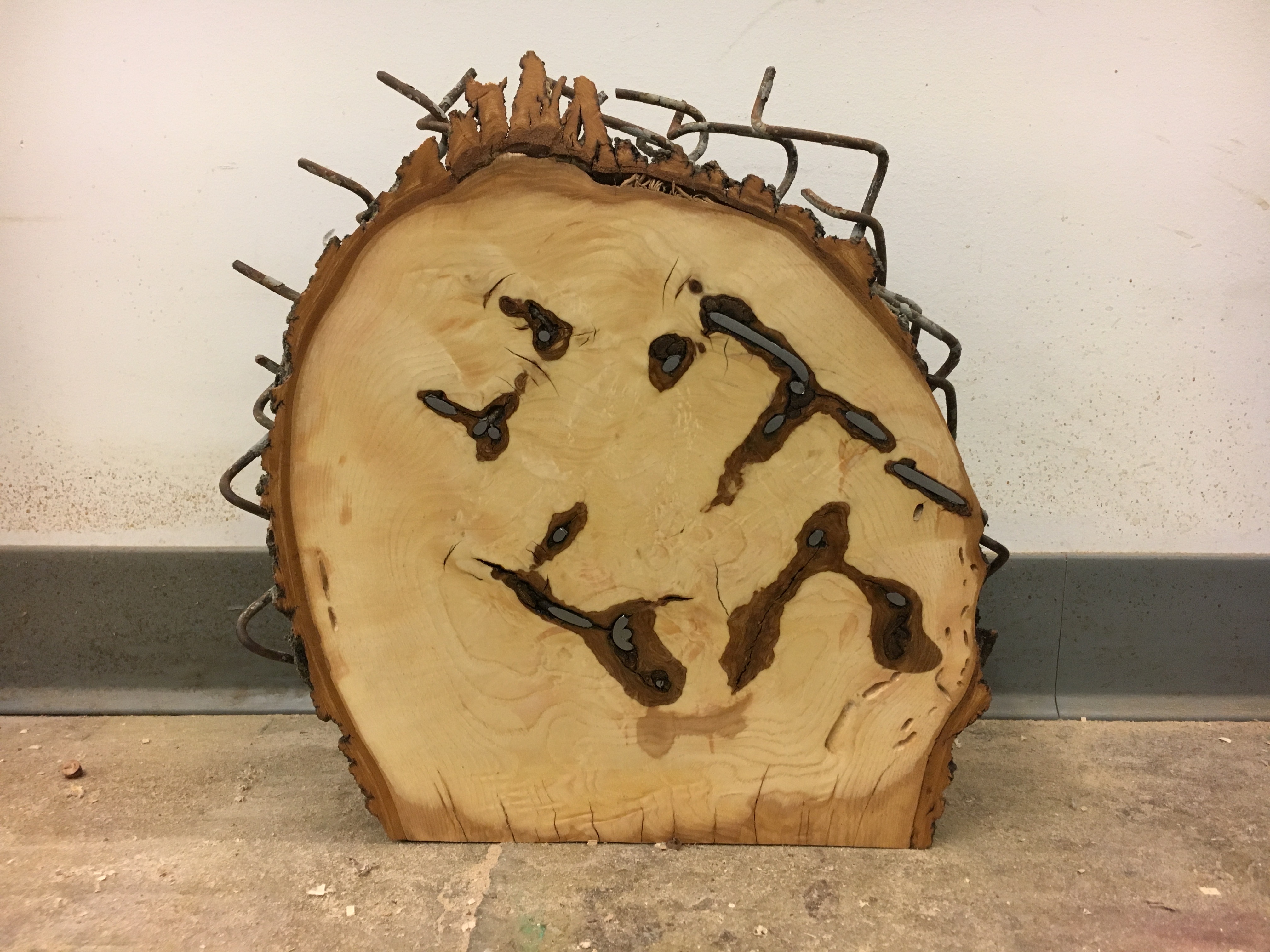 Another example of this uncommon collaboration between humans and the trees.